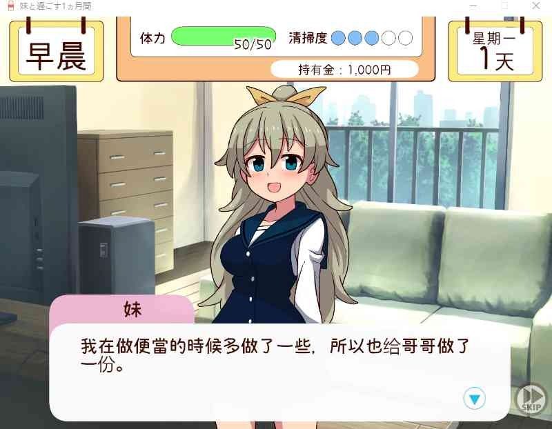 和妹妹一起的一个月 清洁度系统 详情图 6