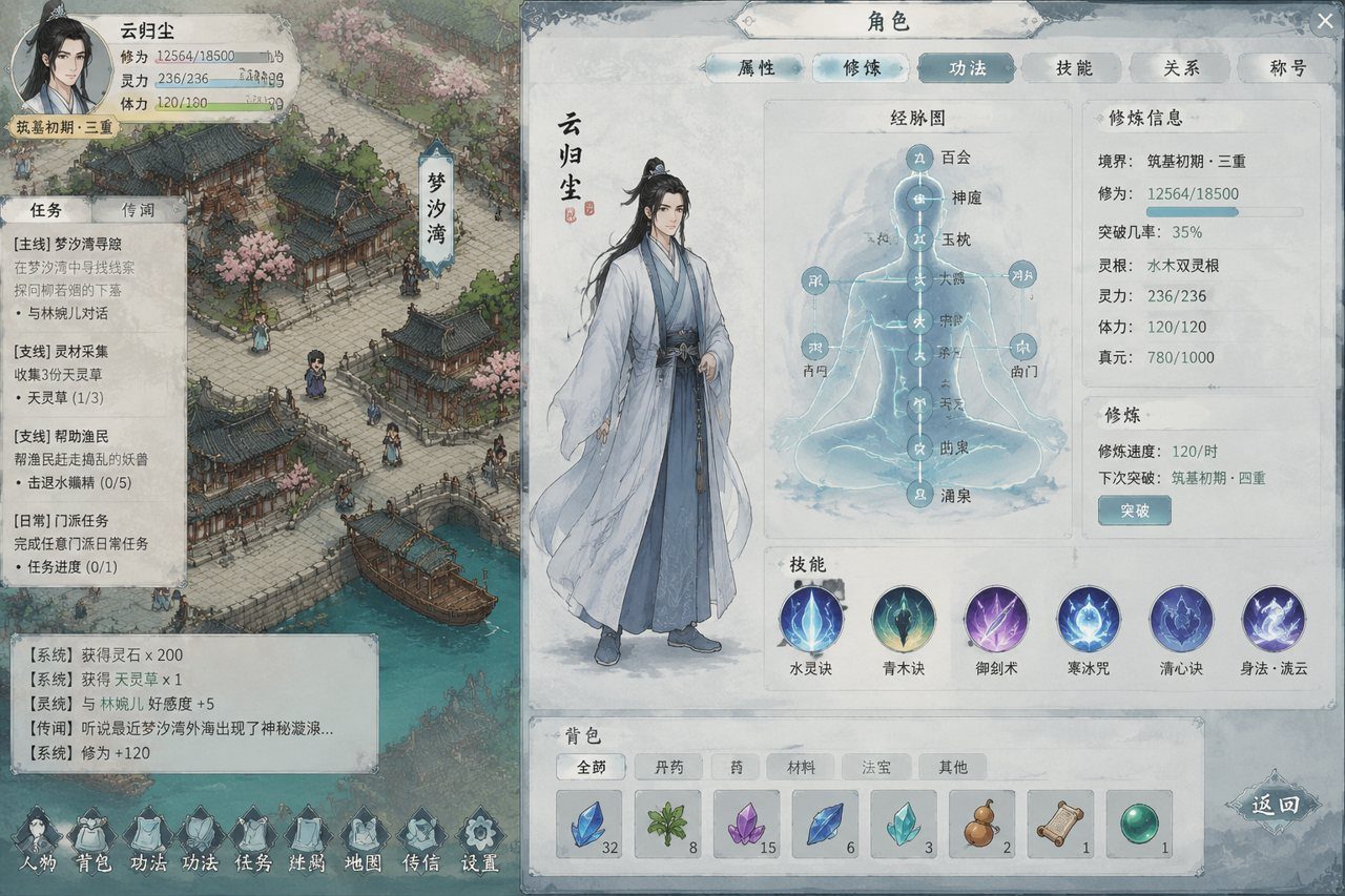 谪仙索欢录 实机画面 专题图 5