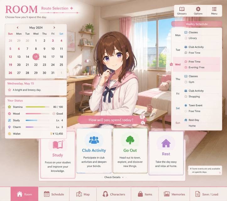 ROOM 任务推进 场景图